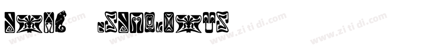 cinz decorative字体转换